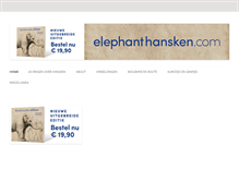 Tablet Screenshot of elephanthansken.com
